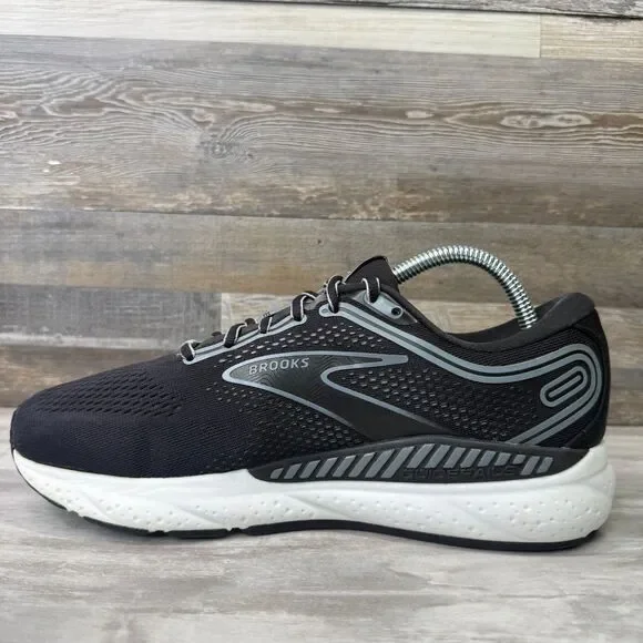 Brooks Ariel GTS 23 Womens 9.5 Wide Black Grey Running Shoes Sneaker 1203901D090 - Picture 2 of 8